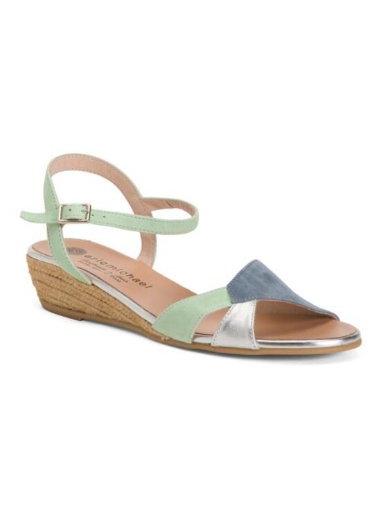Eric Michael Shoes - ERIC MICHAEL Made In Spain Suede Kitty Sandals